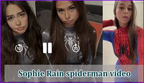 Uncover The Secrets Of Sophie Rain's Spectacular Spiderman Video